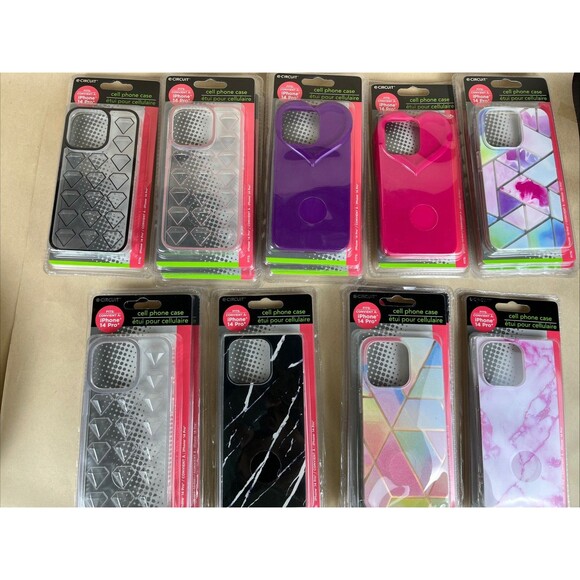 4 E-Circuit iPhone 14 Pro Cell Phone Case- Random Mixed Color Pattern NIB - Picture 1 of 3